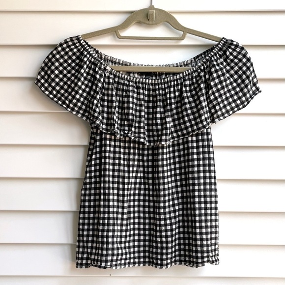 Sanctuary Misha Ruffle Gingham Top - Picture 5 of 9